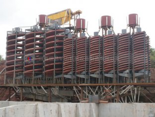 選礦設(shè)備鋯英石螺旋溜槽有哪些優(yōu)點?