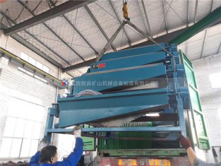 印度尼西亞100t鉭鈮礦三盤帶式磁選機磁選工藝